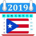 Calendar Puerto Rico 2019